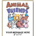 Animal Friends Stock Design 8-Page Coloring Book